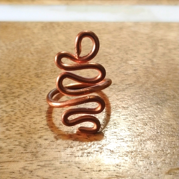 House of Negesti Jewelry - House of Negesti Kasai Copper Ring, Adjustable